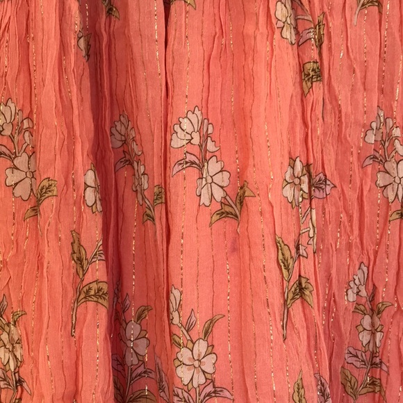 Spell Hendrix pink boho midi dress - Picture 2 of 8